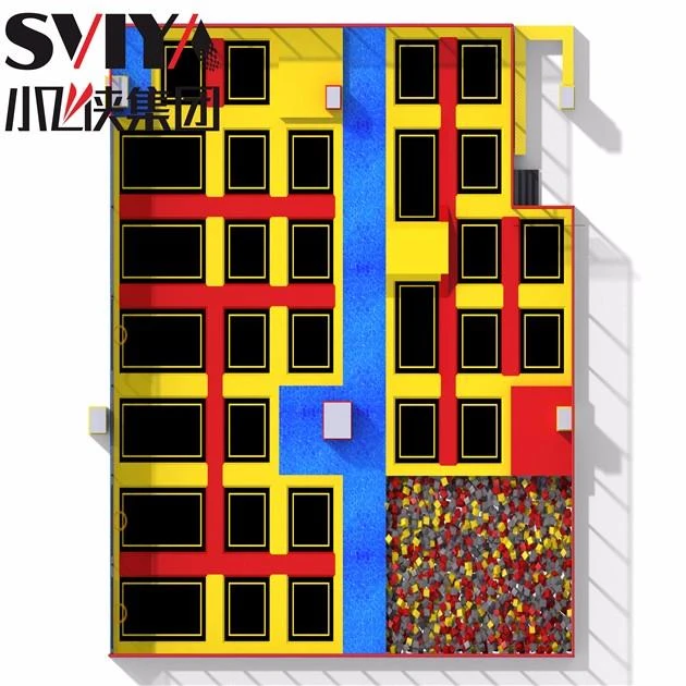 Commercial Cheap Indoor Trampoline Park